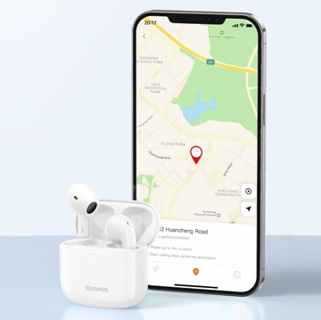 Наушники Baseus Bowie E3 TWS (белые)