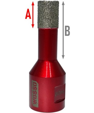 КОРОНОЧНАЯ ПИЛА АЛМАЗНОЕ СВЕРЛО 12 мм M14 GRESES
