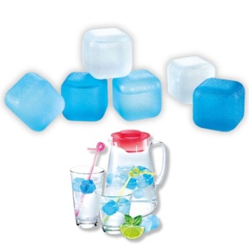 KOSTKI LODU CHŁODZĄCE DO DRINKÓW WINA LEMONIADY TESCOMA PRESTO 24 SZTUKI