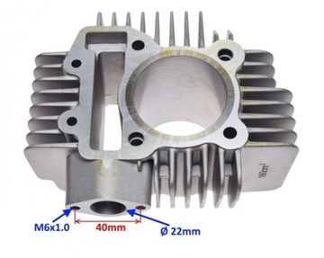 CYLINDER TLOK uszczelki pierścienie 4T YX160 kpl
