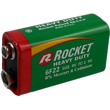 Bateria ROCKET 6F22 9V