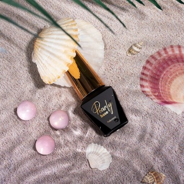 Molly Lac Nail Building Base Pearly Base 10 г - Орхидея