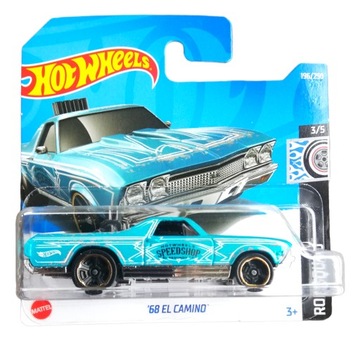 HW HOT WHEELS '68 EL CAMINO ROD SQUAD NOWY MODEL