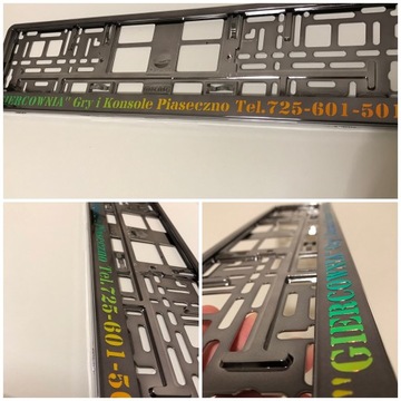 РАМКА ДЛЯ НОМЕРНОГО ЗНАКА ПО СВОЕЙ ИНСТРУКЦИИ