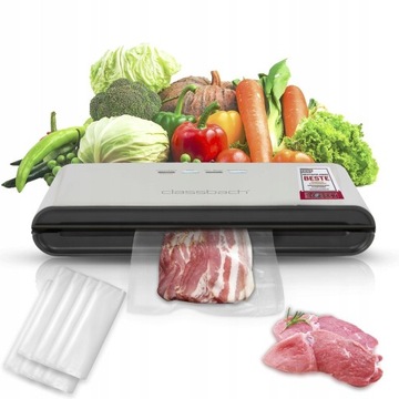 ZGRZEWARKA PRÓŻNIOWA DO ŻYWNOŚCI PAKOWARKA DO FOLII LISTWOWA + WORKI