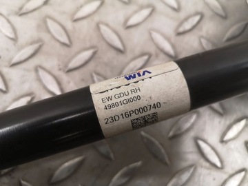 KIA EV6 2021 PRAVÁ STRANA POLOOSA ZADNÍ