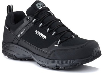 Buty męskie trekkingowe DK 1096 Predator czarne krótkie impregnowane 43