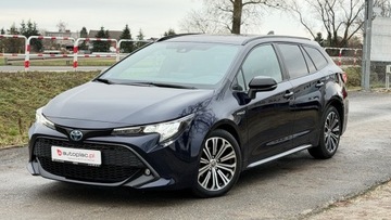 Toyota Corolla XII TS Kombi 1.8 Hybrid 122KM 2021 Toyota Corolla Raty 1.8 benz Hybrid Automat Navi Kamera radar Tablet Gwara, zdjęcie 4