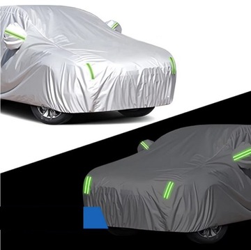 Толстый зимний автомобильный чехол, всесезонный брезент XL, водонепроницаемый внедорожник