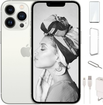 SMARTFON APPLE IPHONE 13 PRO 128GB | PREMIUM A+ | GRATISY | SREBRNY /SILVER