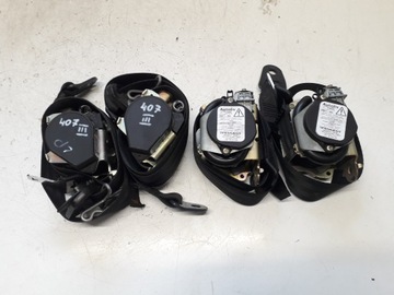 PEUGEOT 407 04-11 KONZOLA DESKA ULOŽENÍ SENSOR AIRBAG PÁSY