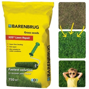 TRAWA BARENBRUG SOS Lawn Repair REGENERACJA 15KG