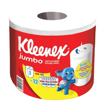 Ręcznik papierowy KLEENEX Jumbo 2 warstwy 600 list