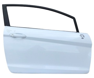 FIESTA MK7 LIFT 2008-2017 DRZWI PRAWE BIAŁY FROZEN
