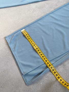 Szerokie spodnie lejący materiał Zara r M