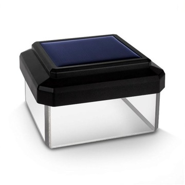 DASZEK - LAMPA solarna LED na słupek ogrodzeniowy 80/80 mm