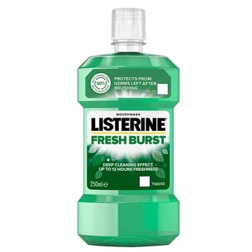 LISTERINE Płyn do płukania jamy ustnej Fresh Burst, świeży oddech 250ml