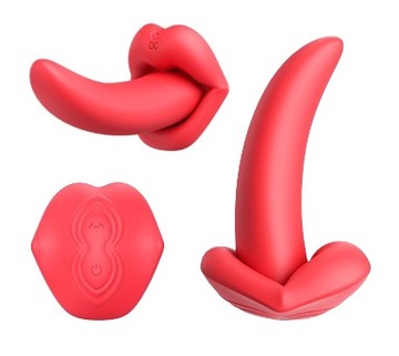 WIBRATOR JĘZYCZEK 10 STOPNI WIBRACJI POD BIELIZNĘ MEGA ORGAZMY DYSKRETNY