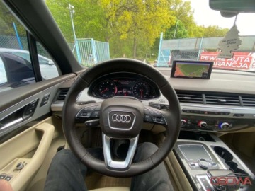 Audi Q7 II (4M) 2018 Audi Q7 2.0tfsi 252 KM led xeon panorama dach asystenci full serwis 1 . R, zdjęcie 28