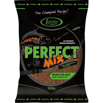Zanęta Lorpio Perfect Mix Roach Black 3000g
