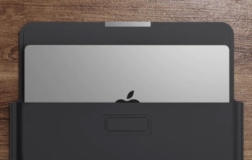 Invzi Skórzane Etui Pokrowiec Z Funkcją Podstawki Do Macbook Pro/air 15/16