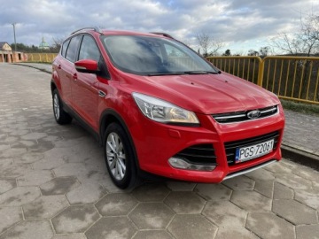Ford Kuga II SUV 2.0 TDCi 150KM 2015 Ford Kuga Opłacony 2.0 TDCi Trend Klimatronic