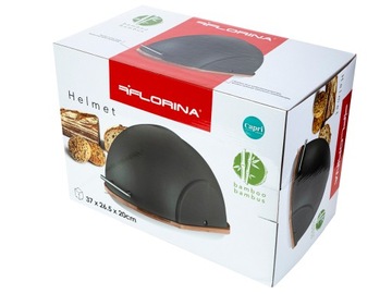 СУМКА ШЛЕМ ФЛОРИНА СЕРАЯ 37x26x22см