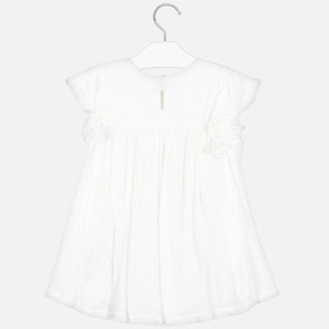 Блузка MAYORAL, белая, нарядная, для девочки, размер 140