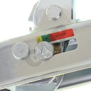 ПРИЦЕПНЫЙ КРЮК ШАРОВАЯ СЦЕПКА 800 кг квадратный 50 мм прочный прочный m12