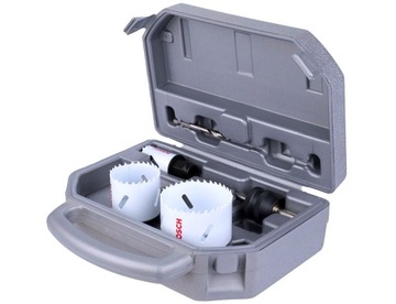 НАБОР КОРОНОЧНЫХ ПИЛОВ PROGRESSOR, 6 ПРЕДМЕТОВ 25–68 мм BOSCH сталь дерево ПВХ