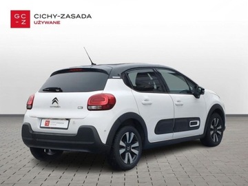 Citroen C3 III Hatchback Facelifting 1.2 PureTech 83KM 2021 Citroen C3 1.2 PureTech 83KM Shine KameraCzujnikiAndroidSalon PLSerwisowany, zdjęcie 4