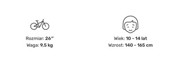 Велосипед Woom 6, красный, 26 дюймов