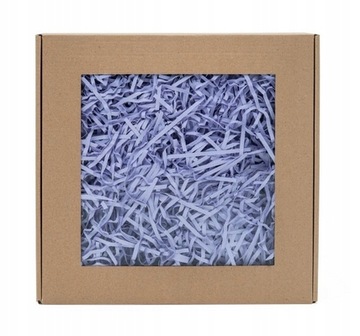 Pudełko Prezentowe 15x15x5cm+Wypełniacz Fioletowy