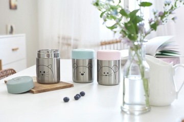 Обеденный термос Lassig 0,32 л, розовый