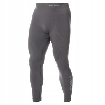 BRUBECK EXTREME THERMO КОМПЛЕКТ МУЖСКОГО ТЕПЛОГО БЕЛЬЯ ВЕРХ НИЗ СЕРЫЙ S