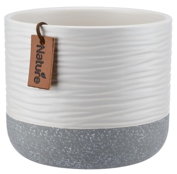 OSŁONKA CERAMICZNA PEONY 18 26909 BIAŁY