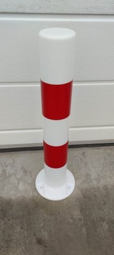 Słupek drogowy U-12C PE odblaskowy blokujący 80cm
