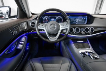 Mercedes Klasa S W222 Limuzyna Facelifting 4.0 560 469KM 2017 Mercedes S 560 4Matic Long. 23 000 km! FV23%., zdjęcie 25