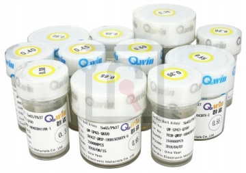 BGA СВИНЦОВЫЕ ШАРИКИ QunWin 0,25 мм 250 тыс. Sn63Pb37