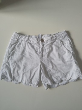 Zara Kids krótkie spodnie dziecięce bawełna r 164