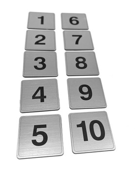 Номер двери - набор из 10 штук, любые цифры!