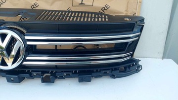 VOLKSWAGEN TIGUAN I LIFT РЕШЕТКА ПЕРЕДНЕГО БАМПЕРА NEW OE 2638
