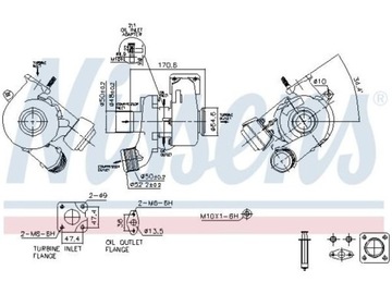 TURBO ALFA ROMEO 147 1.9 02-10 156 02-06 GT 03-10