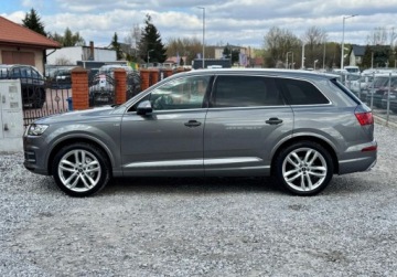 Audi Q7 II SUV 3.0 TDI 218KM 2017 Audi Q7 3.0 TDI Sline Quattro NAvi PDC Skory czarna podsufitka Climatronic, zdjęcie 12