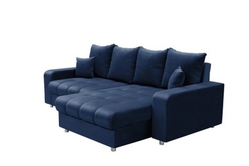 Narożnik ROZKŁADANY Hugo ze spaniem Sofa Kanapa do Salonu Łóżko Riviera 81