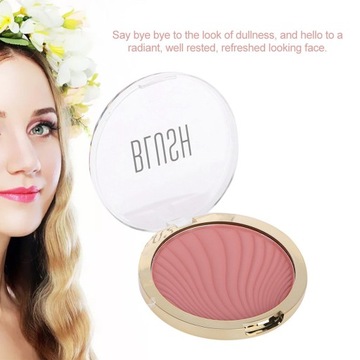 6 цветов румян для стойкого макияжа лица