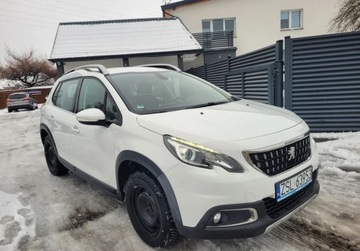 Peugeot 2008 I SUV Facelifting 1.6 BlueHDi 120KM 2017 Peugeot 2008 Sprowadzony Ubezpieczony Zarejestrowany Dodatkowy komplet opon