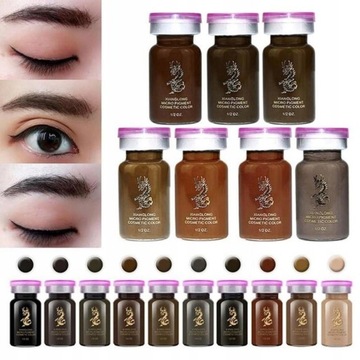 Semi Permanentny Tatuaż Na Brwi Tusz Trwałe