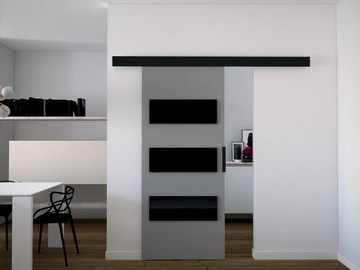 Drzwi przesuwne E80 LOFT 86x205 Producent, Kolory E 80 LOFT