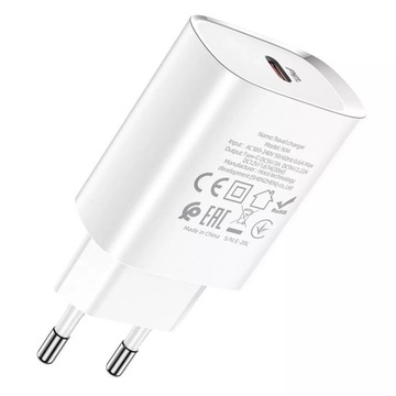 Зарядное устройство HOCO Type C PD 20W N14 белое